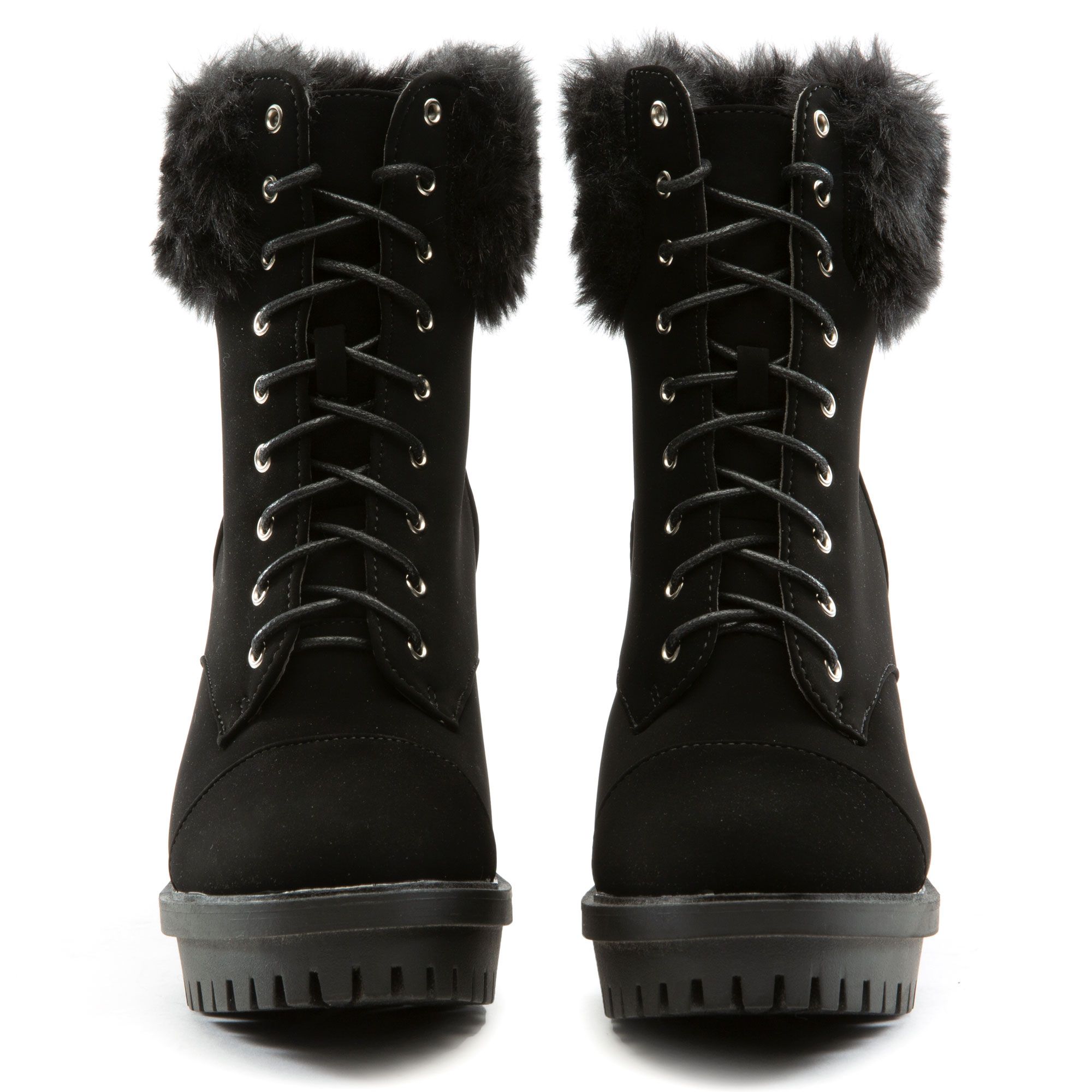 ダウンジャケット・コート Black Suede Ankle Boots 012__84488.1727460853.500.750.
