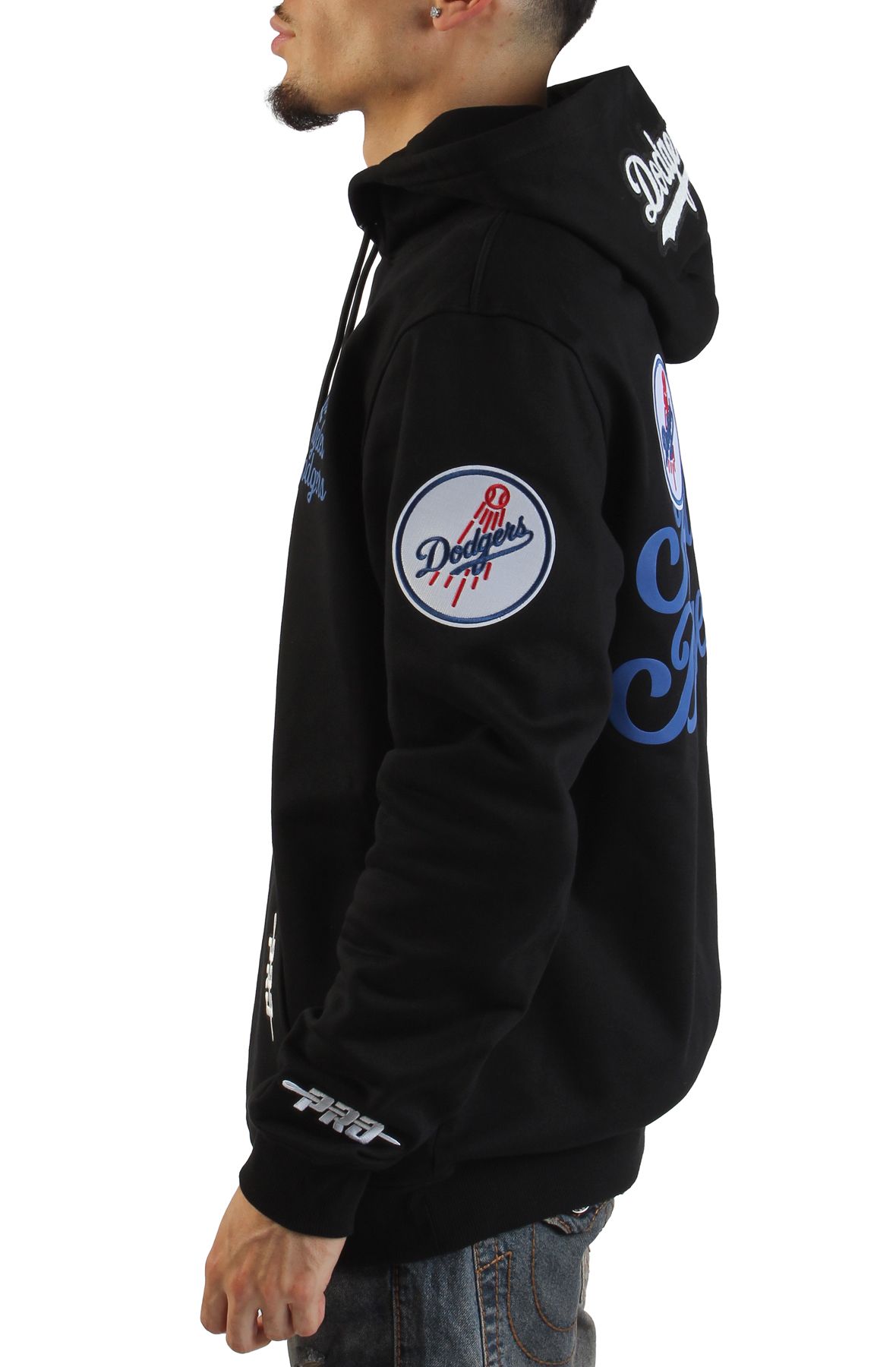 PRO STANDARD MLB LOS ANGELES DODGERS SOUVENIR FLEECE PULLOVER