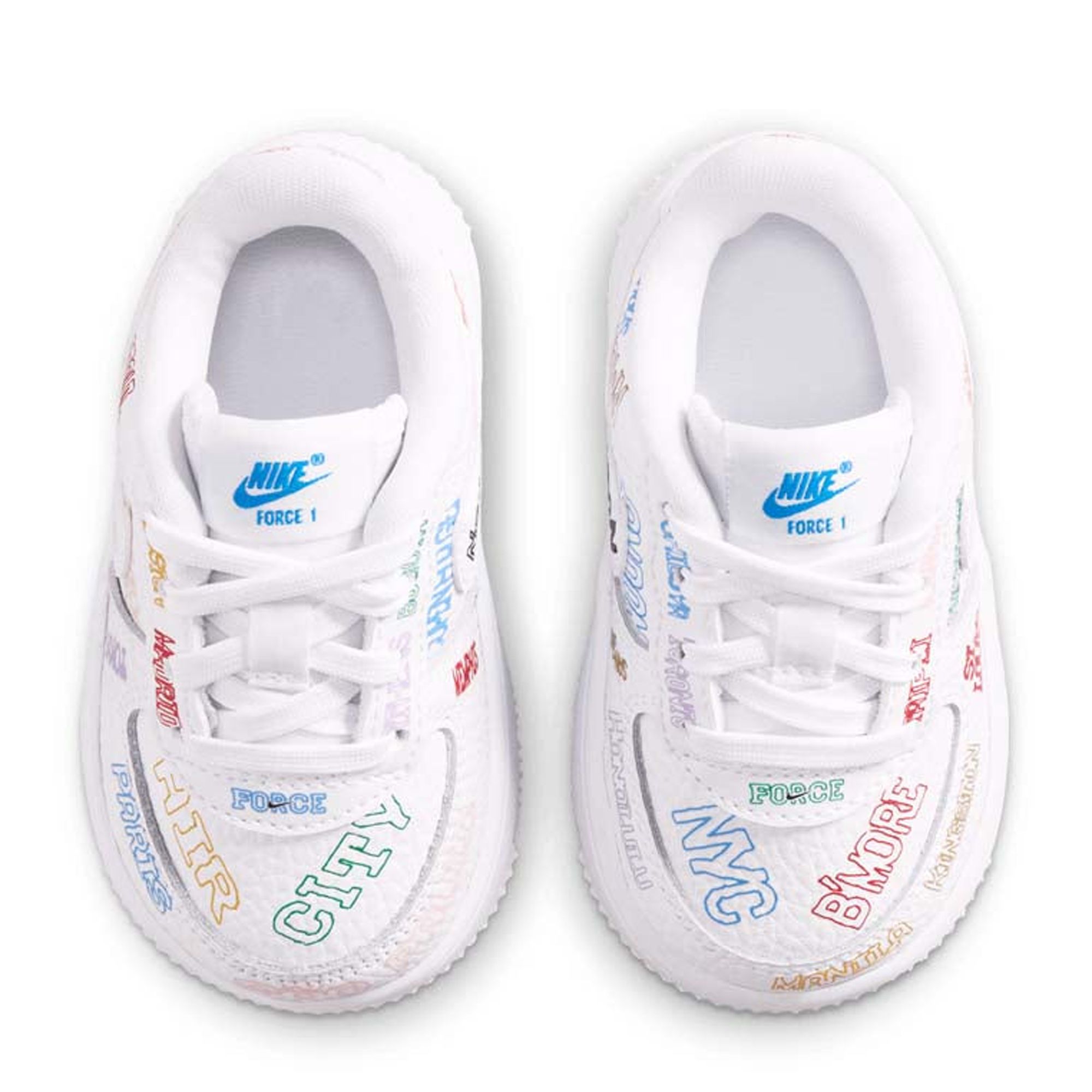 エアフォース 21.5 NIKE Toddler Air Force 1 Low LV8 3 IO9738 100 - Shiekh