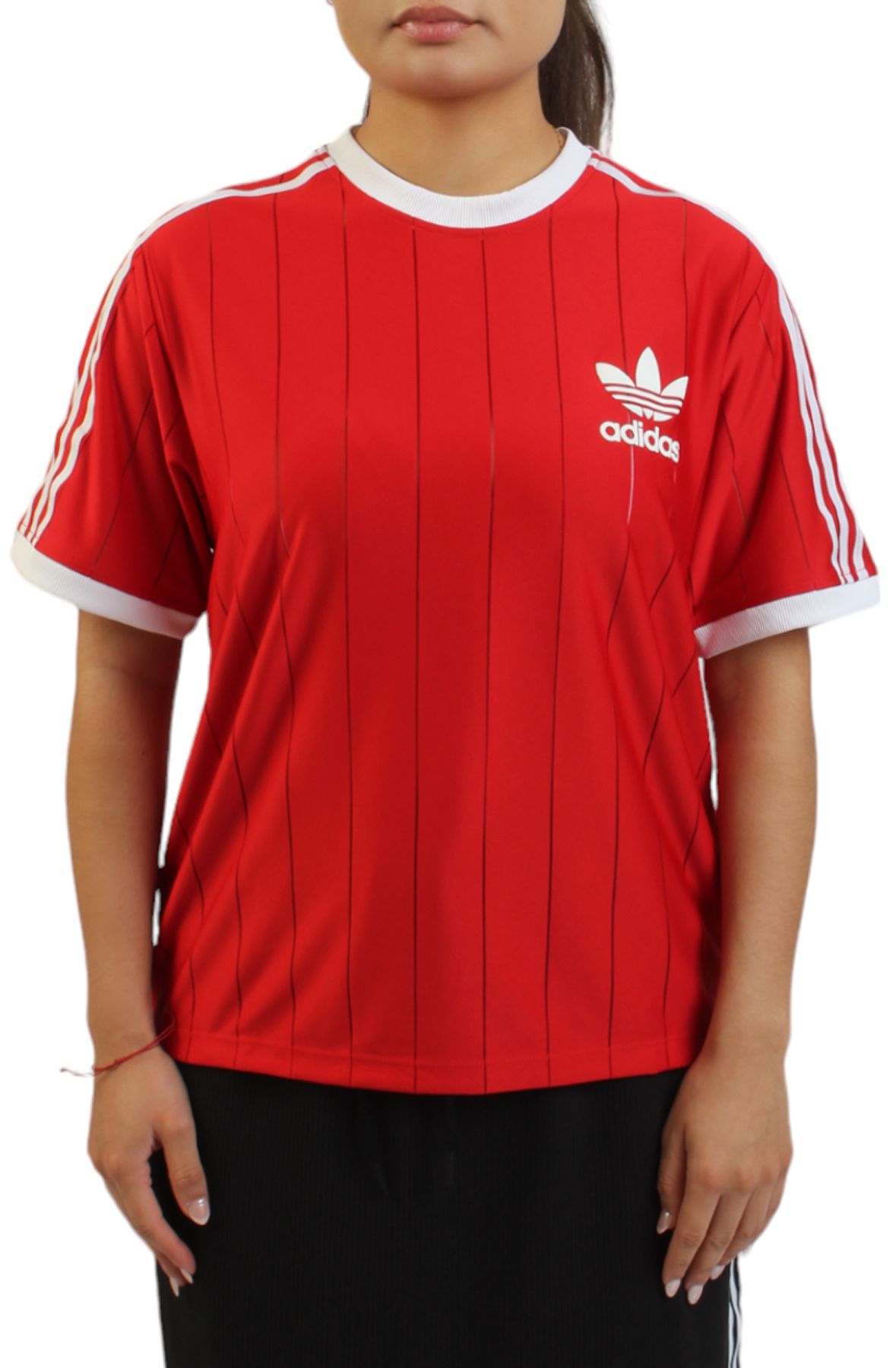 ワンピース *Adidas*adidas*Adidas* 3S Pinstripe Dress Red IX5508 Adidas Original Adicolor 3-Stripes Pinstripe Dress