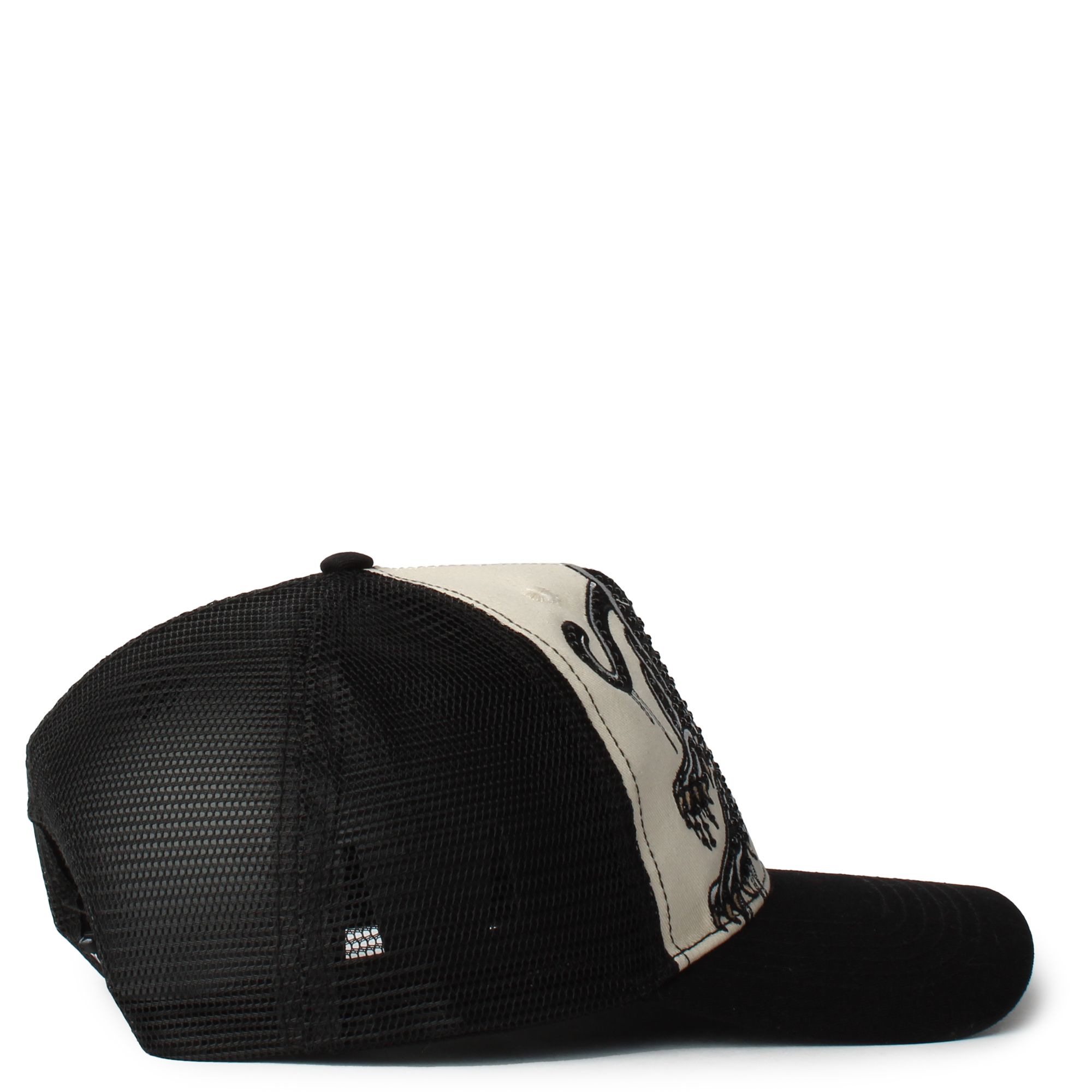 ED HARDY Rhinestone Panther Trucker Hat EHH0001-2RS - Shiekh