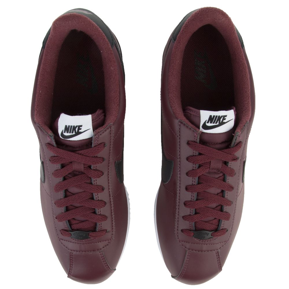 nike cortez womens burgundy