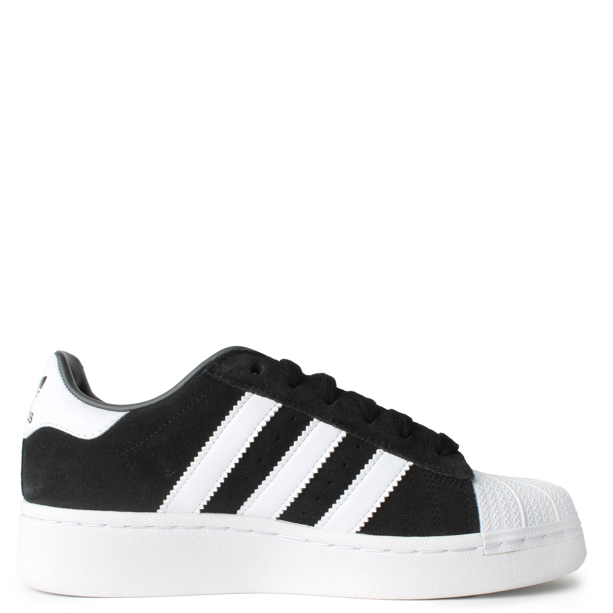 Adidas Kids Grade School Superstar Xlg Shoes Boys Size 6 Black White Grey