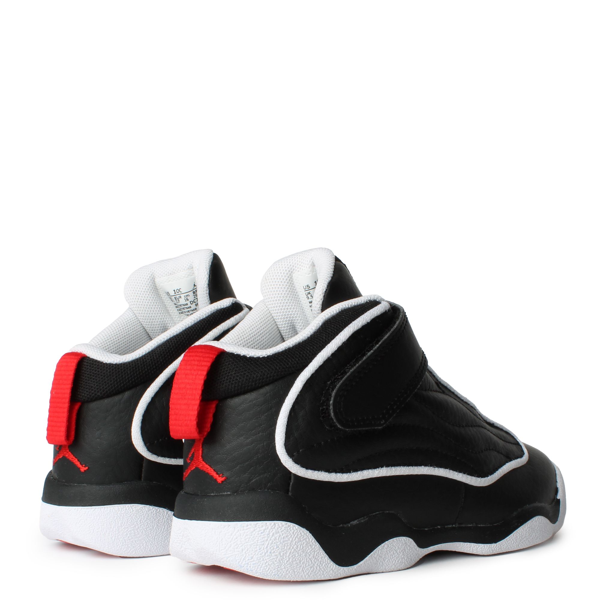 jordan pro strong black university red