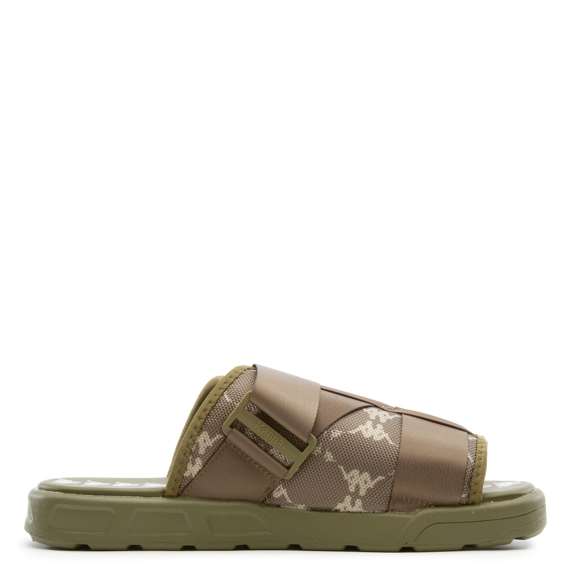 Brown Kappa Slides Mitel KAPPA 222 Banda Mitel Sandals 351554W-A12