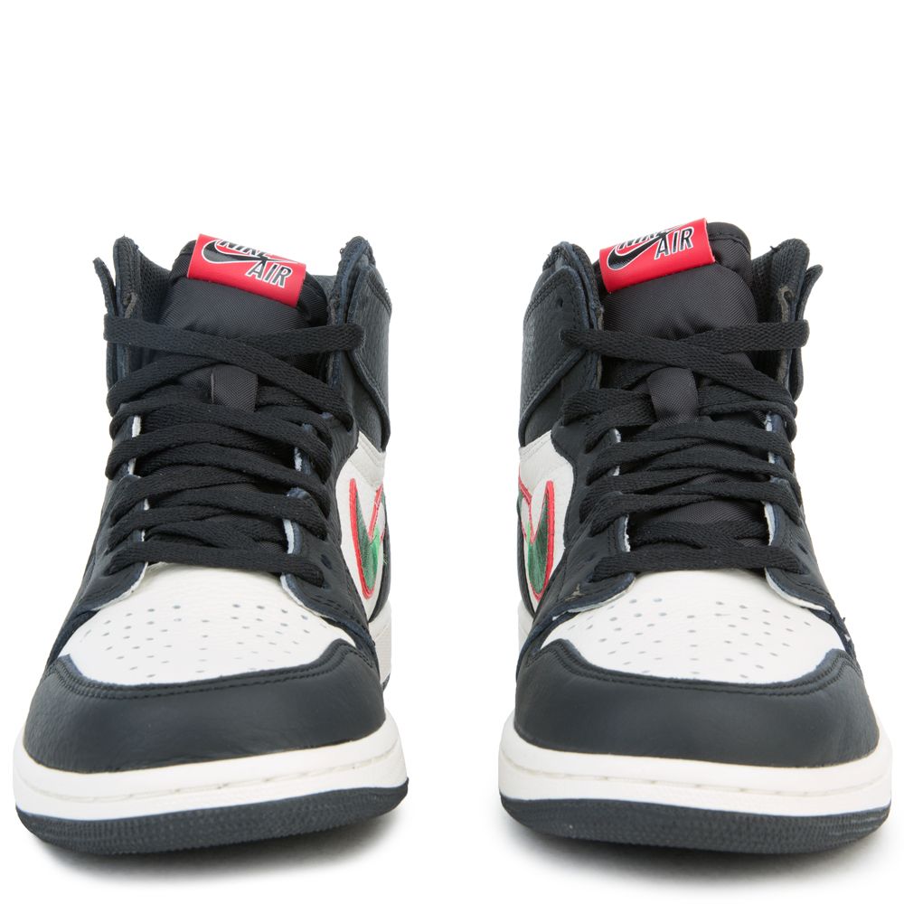 jordan 1 black varsity red university blue sail