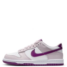 Grade School Dunk Low White/Viotech-Platinum Violet White/Viotech-Platinum Violet