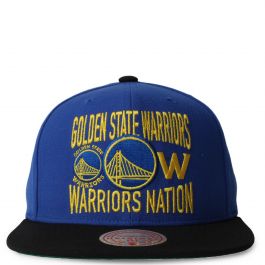 Golden State Warriors Snapback  Blue Blue