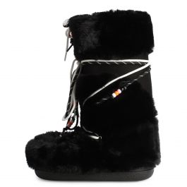 Journey-01 Fur Boot  black black