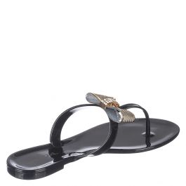 Glade Thong Sandals Black/Gold Black/Gold