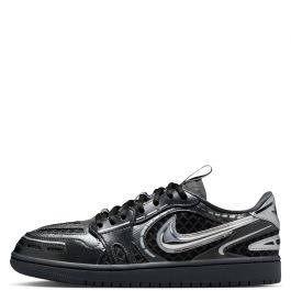 Air Jordan 1 Low Method of Make Black/Metallic Silver-White-Anthracite Black/Metallic Silver-White-Anthracite