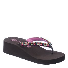 Womens Zumma Beach Brown Brown