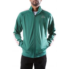 Logo Tape Artem 2 Track Jacket Green Pine-Pink Lt-Red Cherry Green Pine-Pink Lt-Red Cherry