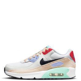 Nike Air Max 90 GS 'USA' Sneakers White Blue Red Youth 4Y Women's buy 5.5 DJ5177-100