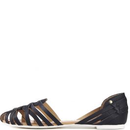 C-XL7315 Casual Slip On Flat Shoe Black Black