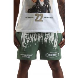 Mash Up Sweat Short  Forest Forest