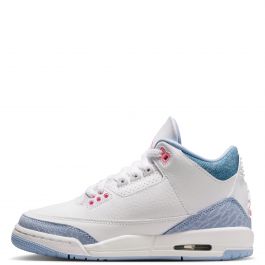 Grade-School Air Jordan 3 Retro 'White Cobalt Bliss' White/Pink Glow-Cobalt Bliss-Football Grey White/Pink Glow-Cobalt Bliss-Football Grey