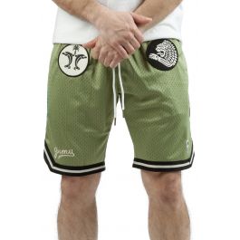 The Clout Mesh Shorts Green Green
