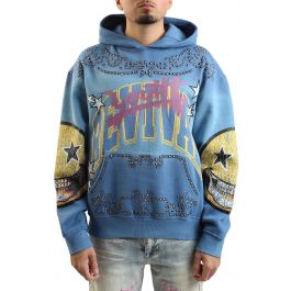 SMOKE RISE Revival Vintage Wash Hoodie F025158SK-DUNE - Shiekh