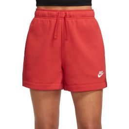 Nike Sportswear Club Fleece Mid-Rise Shorts University Red/White University Red/White