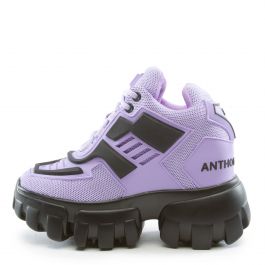 Damson-07 Platform Sneaker Lilac Pu Lilac Pu