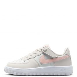Pre-School Force 1 Low EasyOn Phantom/Echo Pink-Summit White