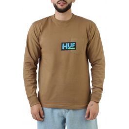 Busy Pocket Long Sleeve T-Shirt Camel Camel