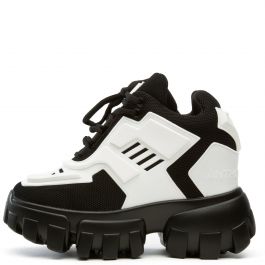 Damson-07 Platform Sneakers White White