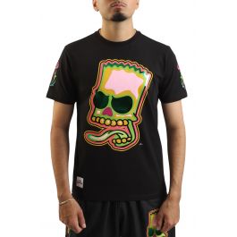 MAXIMA The Simpsons Bart Thermal Skull T-Shirt FM10492-EGG