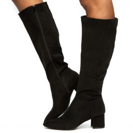 Rapid-18 Knee High Boots Black Black