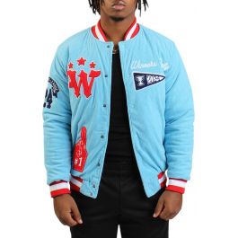 World Champs Varsity Jacket Light Blue Light Blue