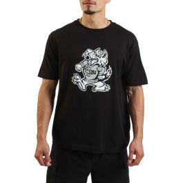 Big Bad Wolf Graphic T-Shirt Black Black
