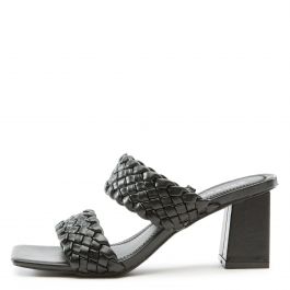 Lasting-20 Low Heel Sandals Black Black