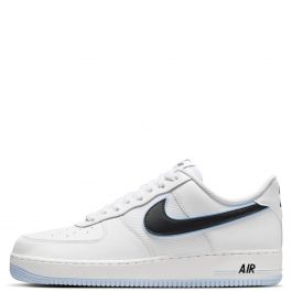 NIKE AIR FORCE 1 '07 White/White-Black-Hydrogen Blue White/White-Black-Hydrogen Blue