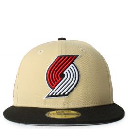 Portland Trail Blazers 59FIFTY Hat  Gold/Black Gold/Black
