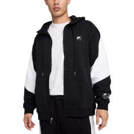  Full-Zip Fleece Hoodie BLACK/WHITE/WHITE BLACK/WHITE/WHITE