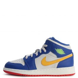 Grade-School Air Jordan 1 Mid  Racer Blue/Speed Red Racer Blue/Speed Red