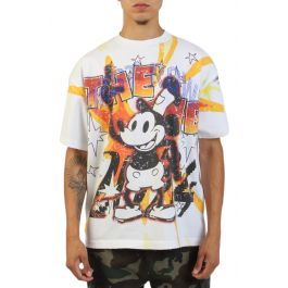 The End Graphic T-Shirt  White White