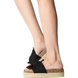 Women's Gage-06 Platform Sandal BLACK SUEDE BLACK SUEDE