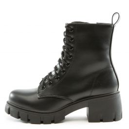 FD-Tundra Lace Up Bootie Black Black