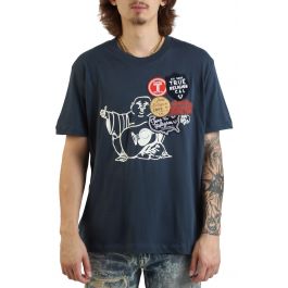 Patch Buddha T-Shirt  Midnight Navy Midnight Navy