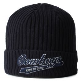 PRO STANDARD Dallas Cowboys Script Beanie FDC7410230-BLK
