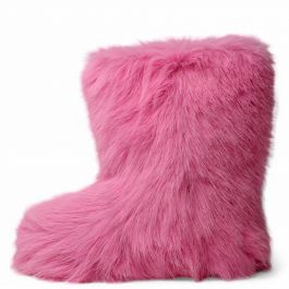 MELANIE-21 Fur Boot Pink Pink