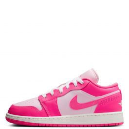 Grade-School Air Jordan 1 Low Pink Foam/Hyper Pink-Summit White Pink Foam/Hyper Pink-Summit White