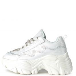Platform Sneaker White White