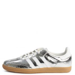 Grade-School Samba OG Silver Metallic / Cloud White / Core White Silver Metallic / Cloud White / Core White