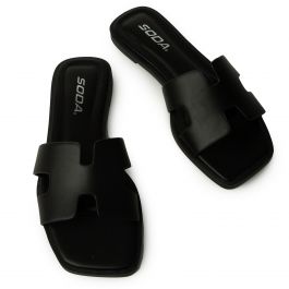 FORTUNE DYNAMICS Knit Flat Sandal FD KNIT-S-COGN - Shiekh