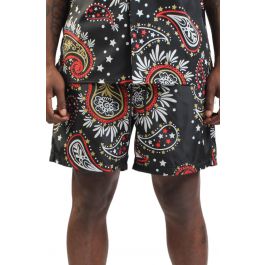 パンツ FCRB NYLON EASY SHORTS PAISLEY NAVY S F.C.R.B. - FCRB 21SS NYLON EASY SHORTS ティファニーブルーの