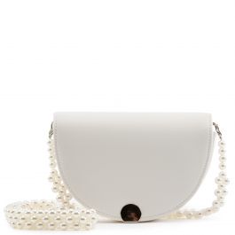 Crossbody Clutch White White