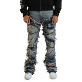 Khaos Shredded Jean Mid Mid